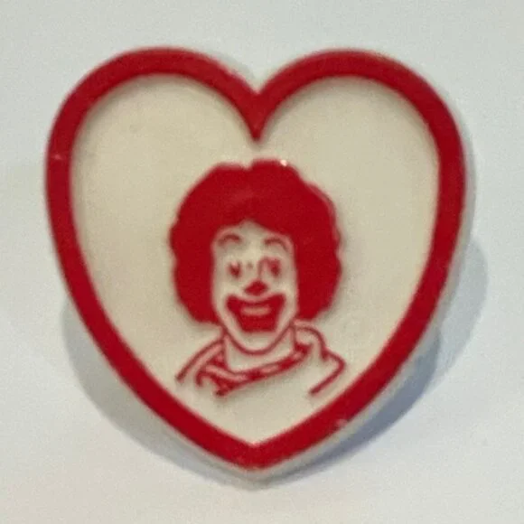 Ronald McDonald House Charities House Shaped Metal Lapel Pin 1990s - Picture 5 of 5